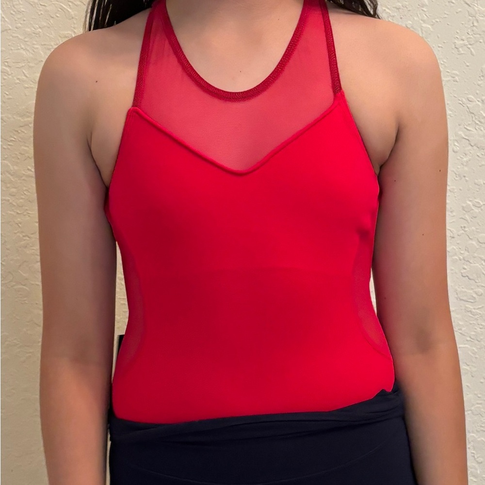Red karisma bodysuit